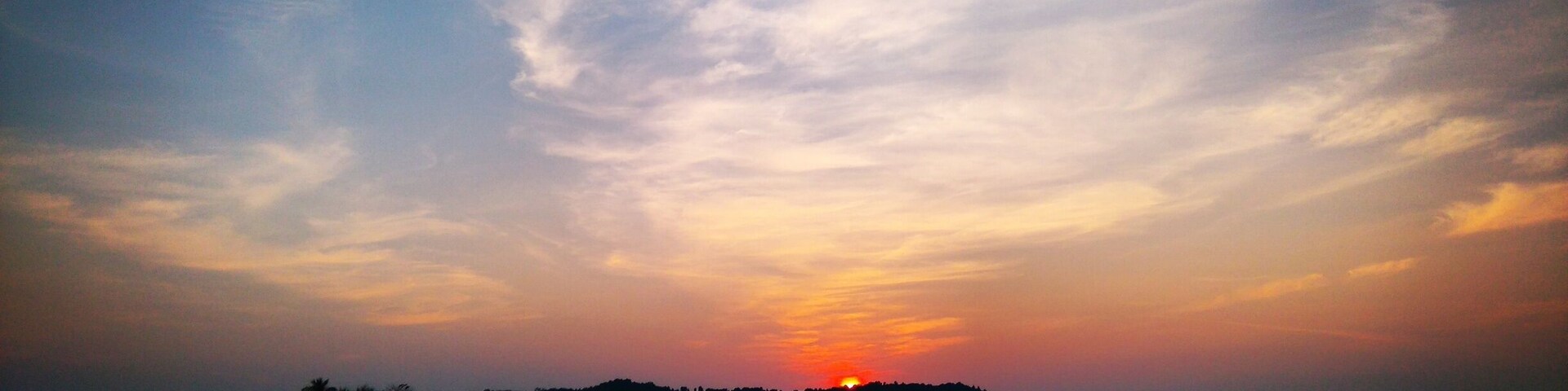 Sunset on #ngapali #beach