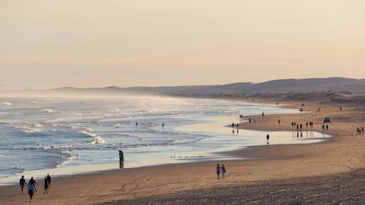 Stockton Beach before sunset. Port Stephens. Anna Bay. Australia
