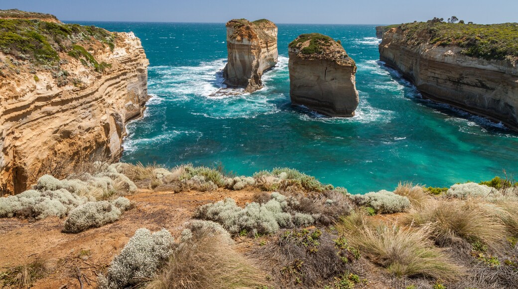 Scenic view of Loch Ard Gorge, Great Ocean Road, Australia