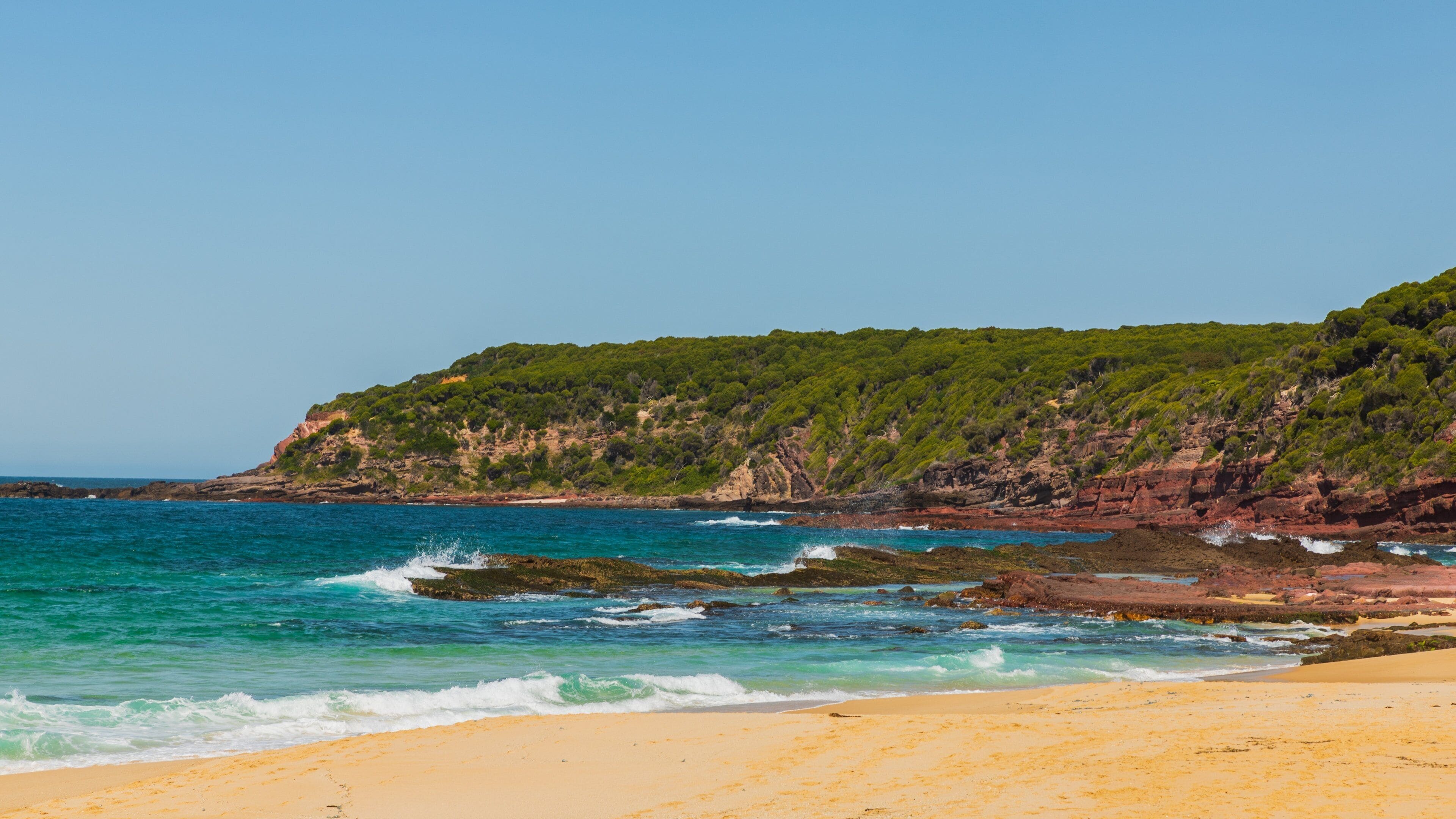 Middle Beach featuring general coastal views, a sandy beach and rocky coastline