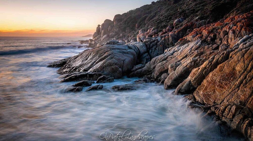 Just some of the rugged but stunning coastline on Wilson’s Prom.
