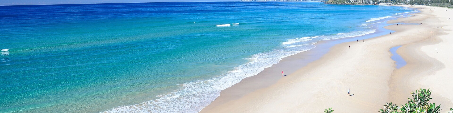 North Burleigh beach, Gold Coast, Australia