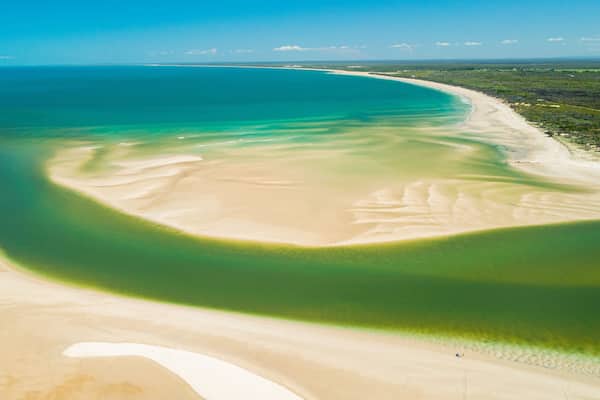 Elliot Heads Beach showing a beach, landscape views and general coastal views