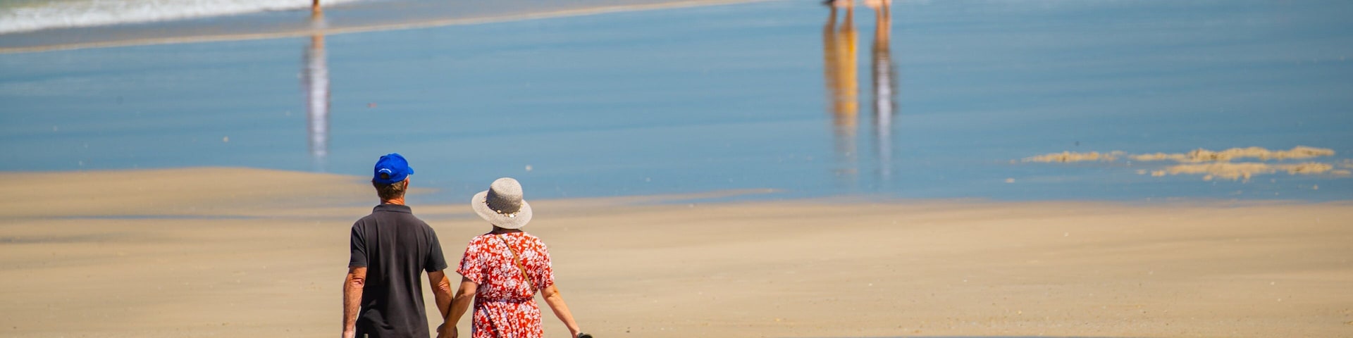 Elliot Heads Beach featuring a beach and general coastal views as well as a couple