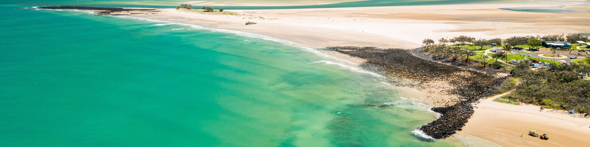 Elliot Heads Beach featuring landscape views, general coastal views and a beach