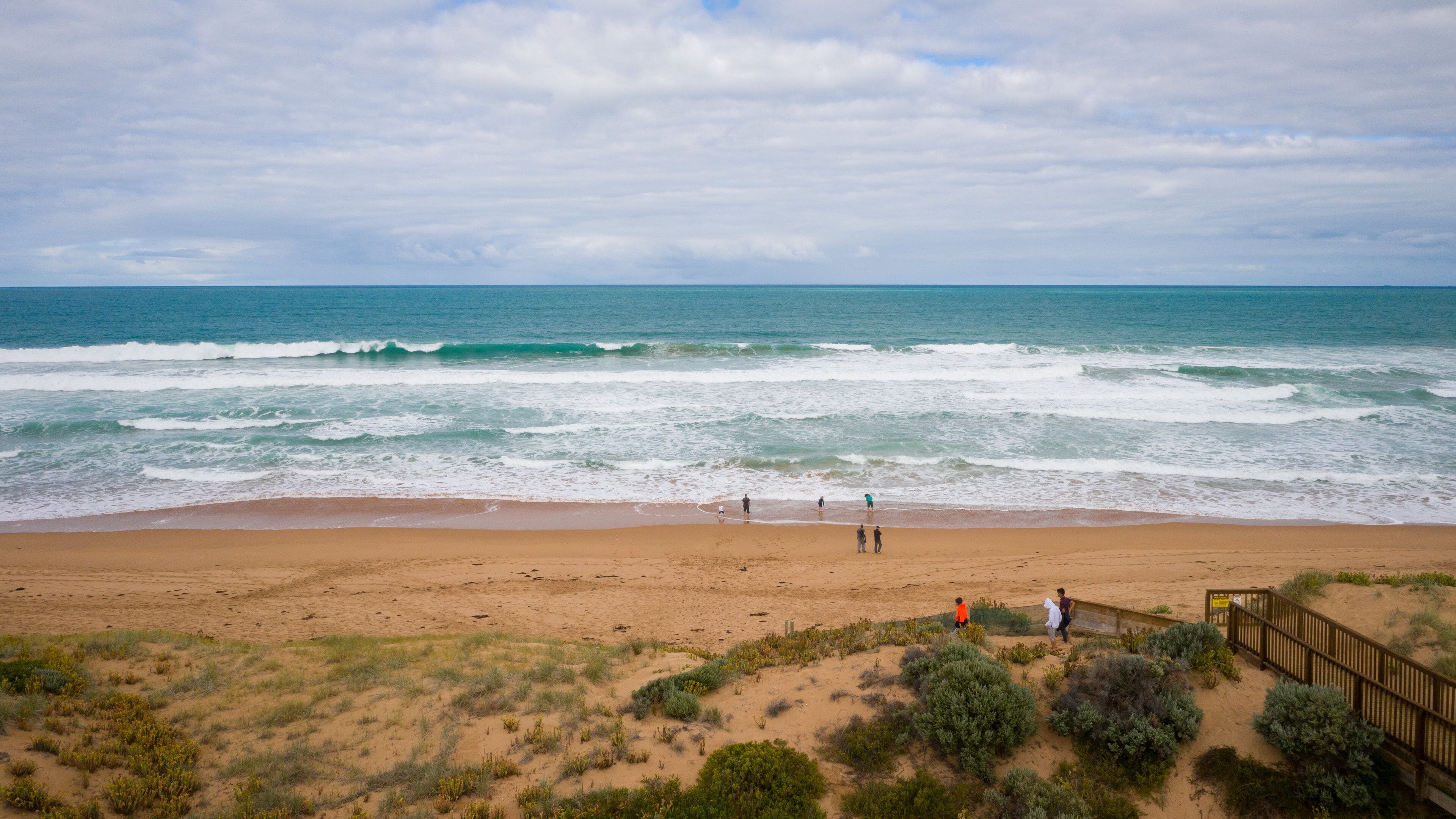 Waitpinga Beach showing general coastal views and a sandy beach