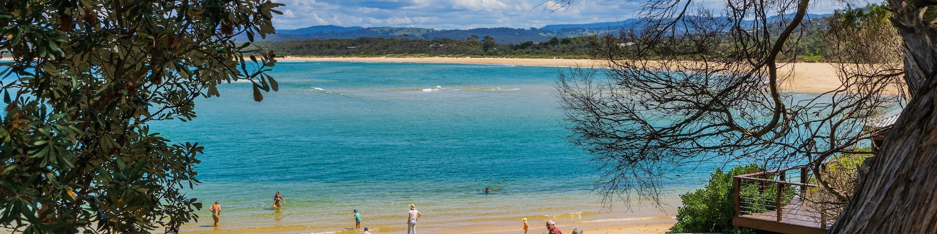 Bar Beach featuring general coastal views, a garden and a sandy beach