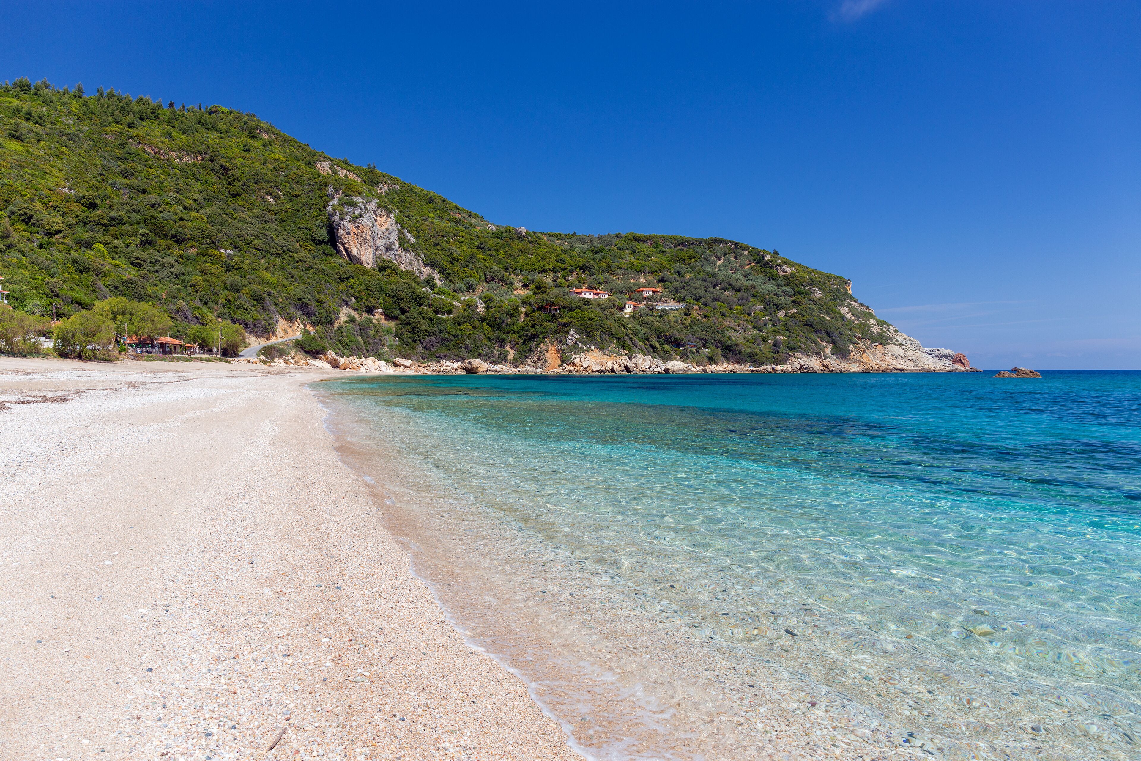 Paltsi beach in Pelio, Thessaly, Greece