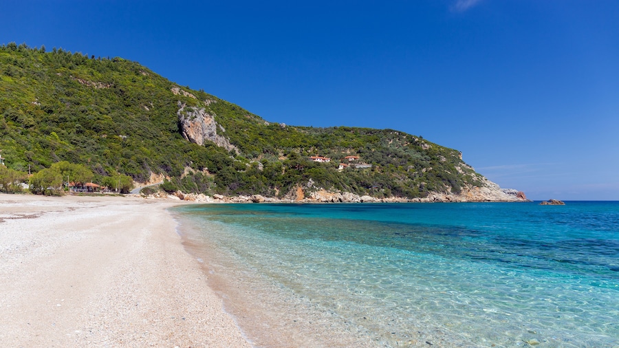 Paltsi beach in Pelio, Thessaly, Greece