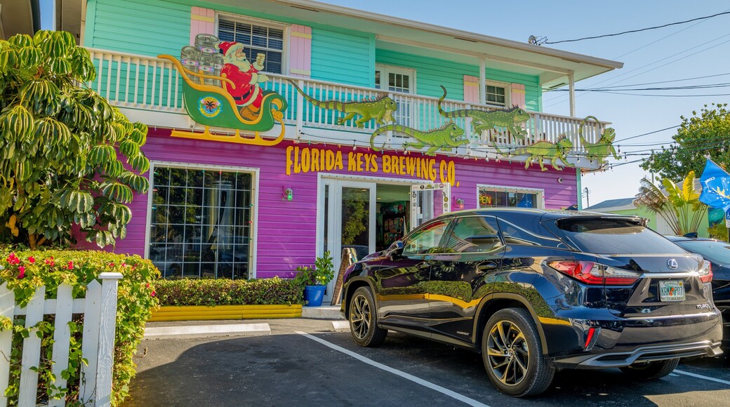 Florida Keys Brewing Co. showing signage