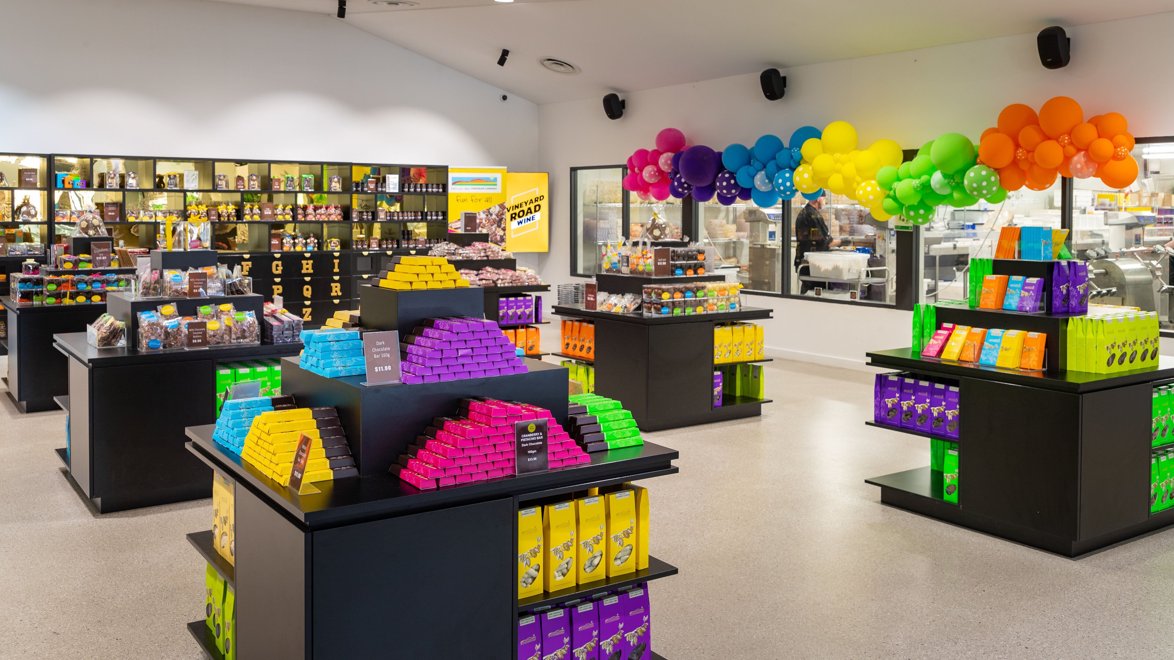 Barossa Valley Chocolate Company which includes interior views and shopping