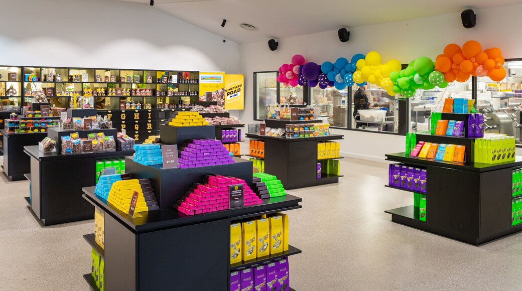 Barossa Valley Chocolate Company which includes interior views and shopping