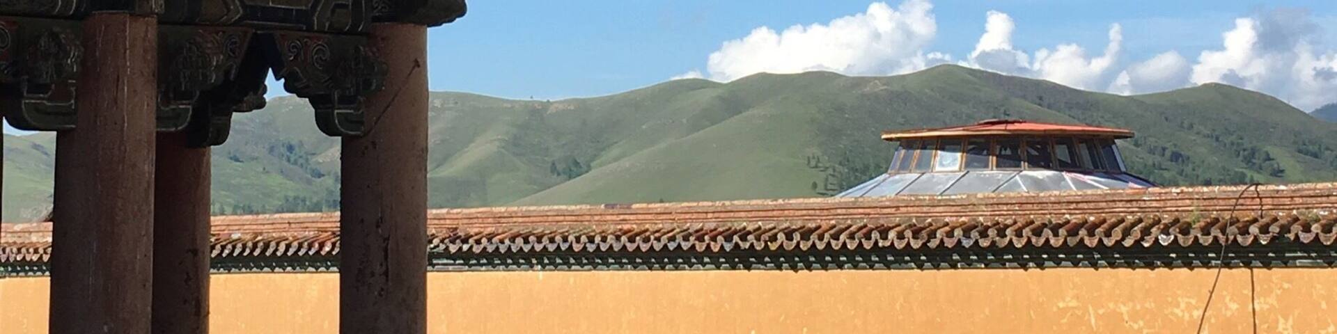 After checking out the detail on the roof, just look at those endless vistas of the steppes of Mongolia. Although quite difficult to find, Amarbuyasgalant Monastery is worth the long days of driving on rough roads. Spend some quiet hours at this working monastery.