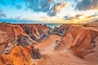 Famous and Touristic Sand Cliffs In Morro Branco Beach (Falésias de Morro Branco), Beberibe, Ceará State, Northeast of Brazil