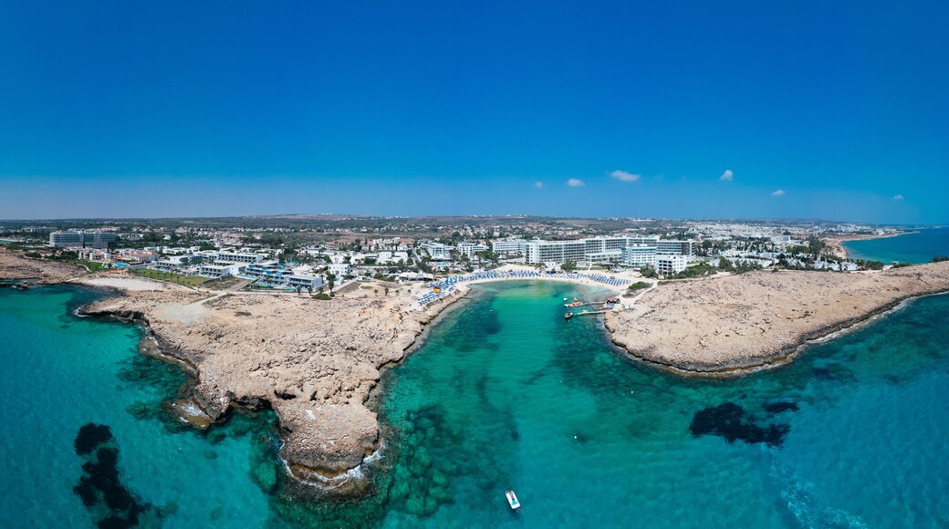 Cyprus, Ayia Napa, Vathia Gonia, Beautiful summer, Blue sea, Drone view