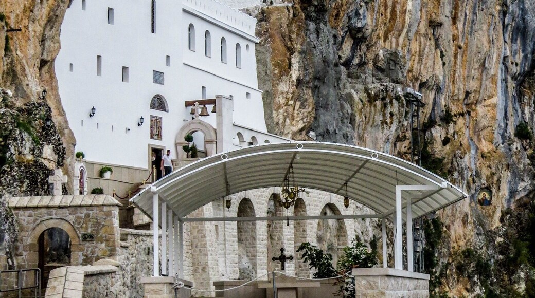 Beautiful Ostrog Monastery.