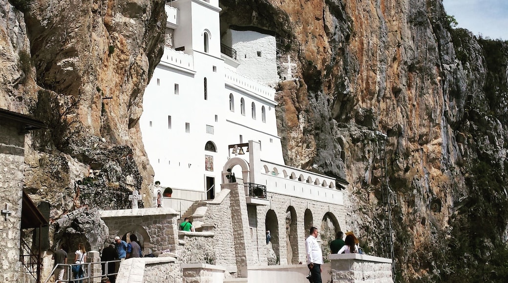 Just go to see it.From far it seems so small.White fairytale...The most important monastiry in Montenegro.