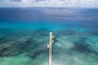 Aerial View of Playa del Carmen Ferry Dock