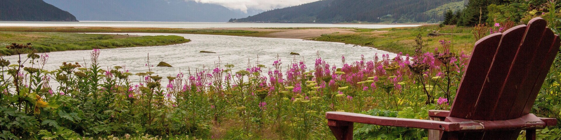 View of the Chilkat River near Haines, AK.
Pure serenity.