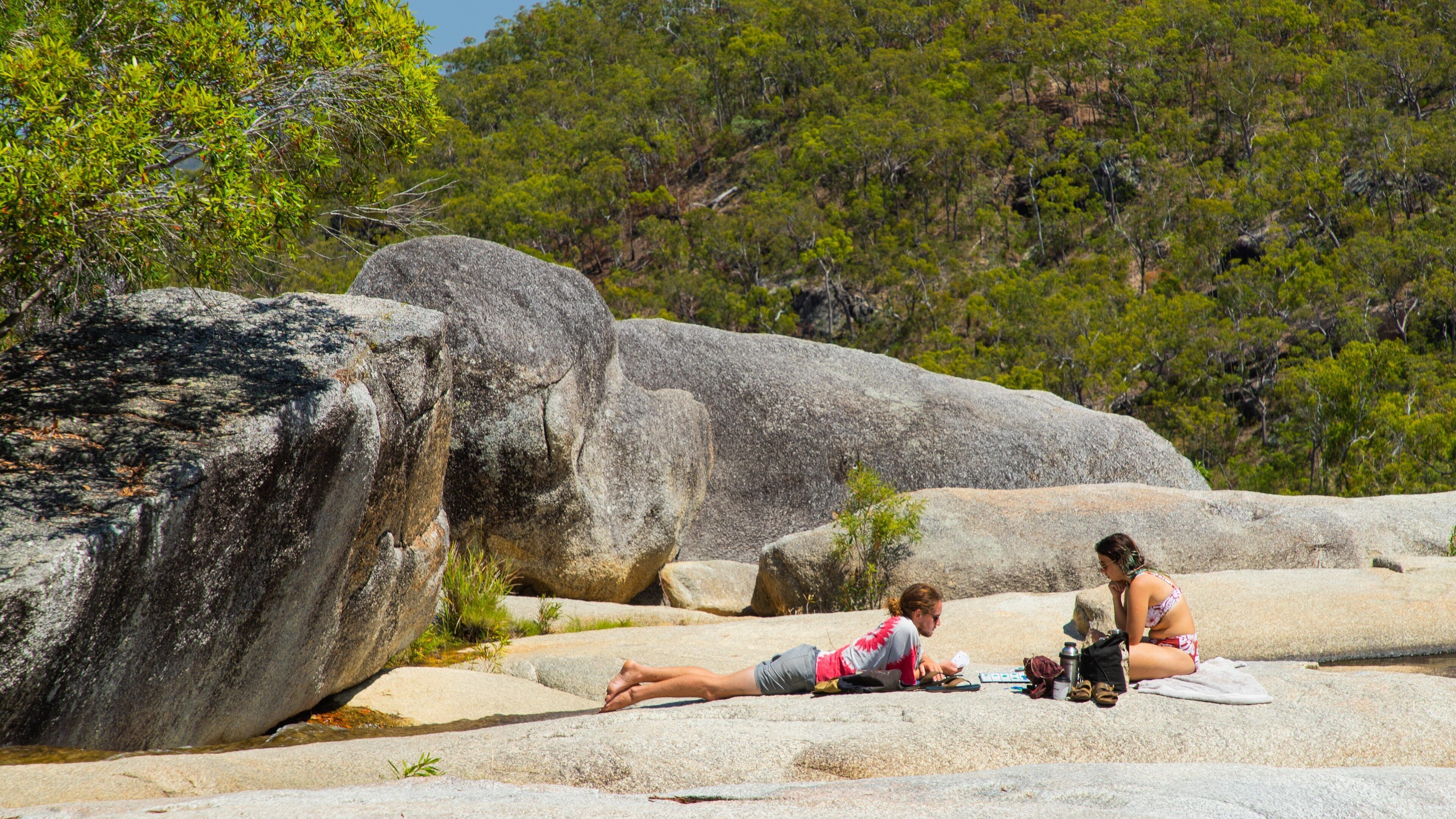 Davies Creek National Park featuring tranquil scenes as well as a couple
