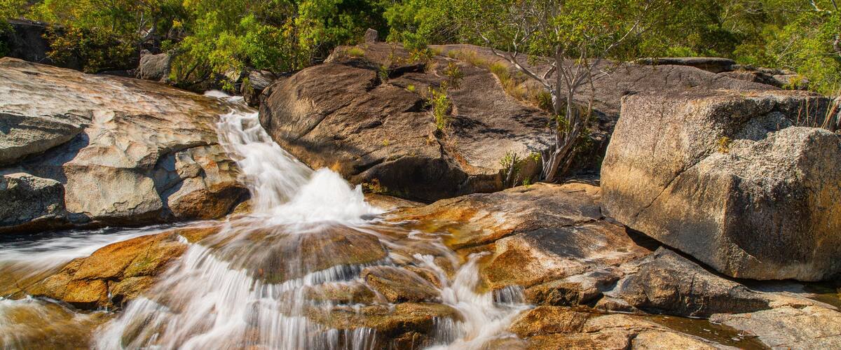 Davies Creek National Park showing a river or creek