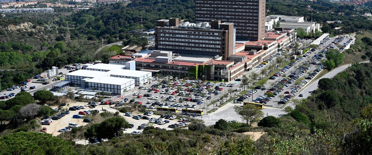 May 3, 2021: Germans Trias i Pujol University Hospital (Can Ruti) in Badalona, Spain