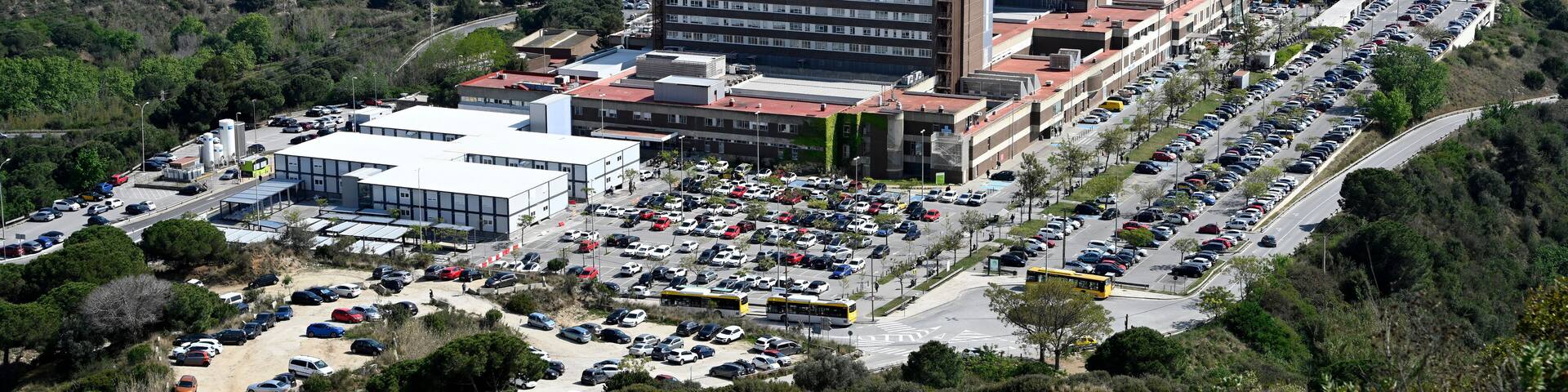 May 3, 2021: Germans Trias i Pujol University Hospital (Can Ruti) in Badalona, Spain
