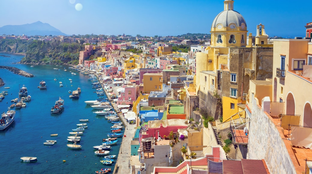 Beautiful colorful Procida island, Italy