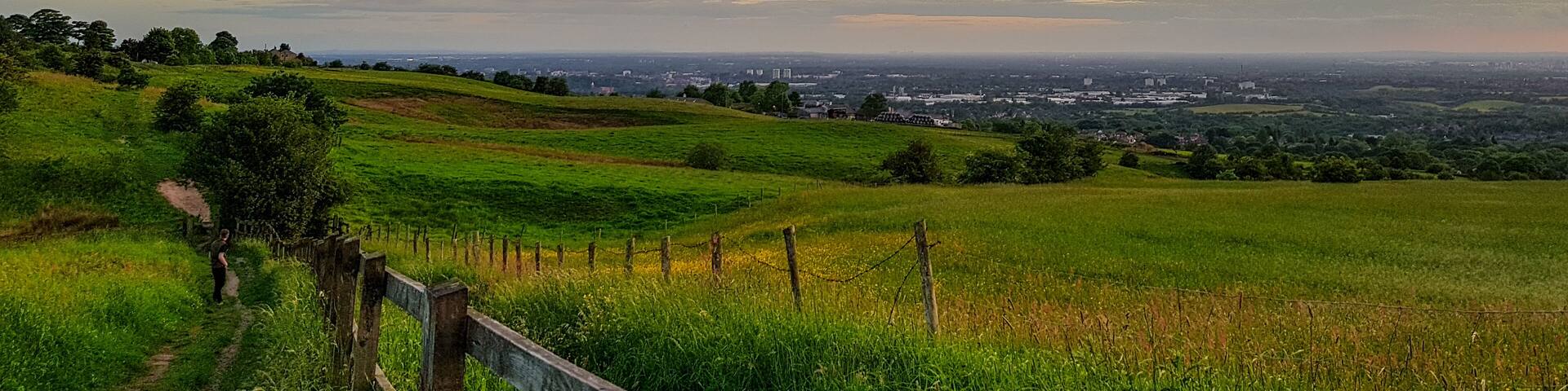 Cool sunsets up here