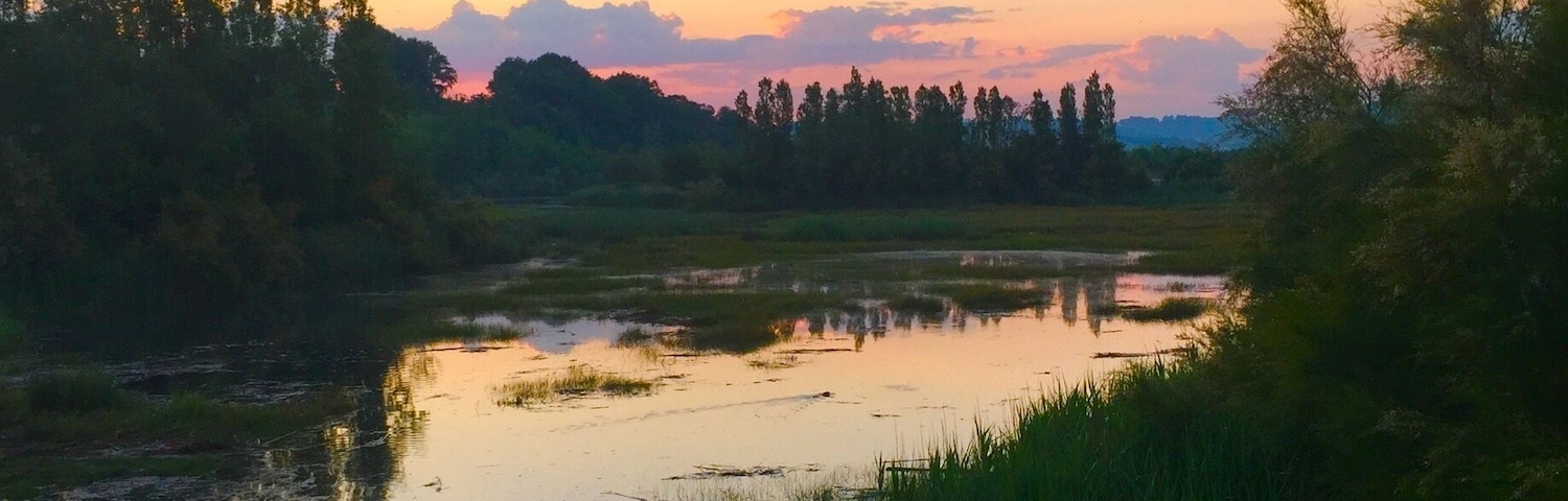 Sunrise from Camino Del Norte near Irun