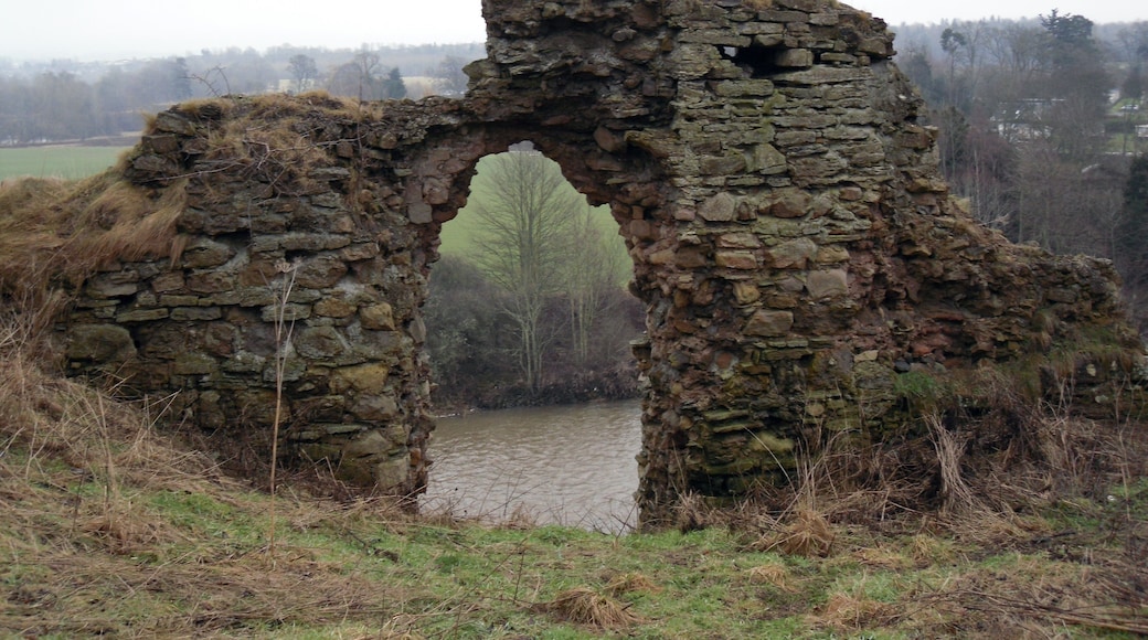 The River Teviot from Roxburgh Castle