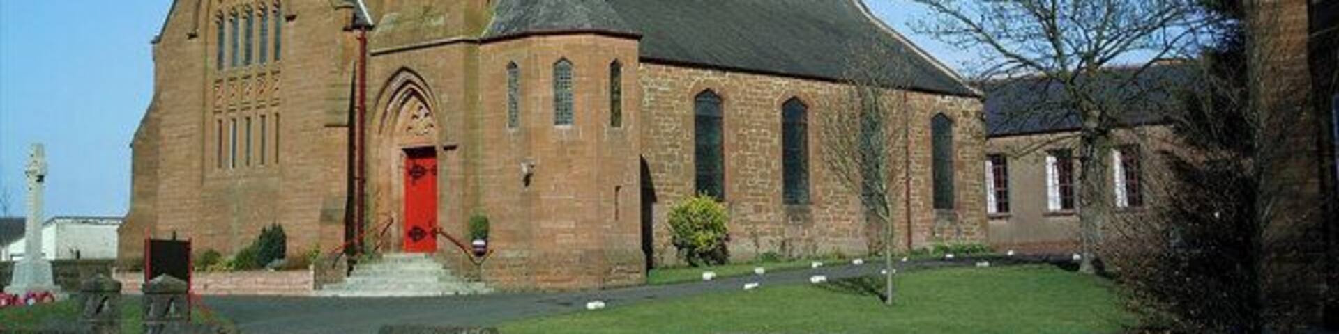 Crosshouse Church. The Land for Crosshouse Church was gifted by Lady Harriet Bentinck in the 1880's to allow the church to be built