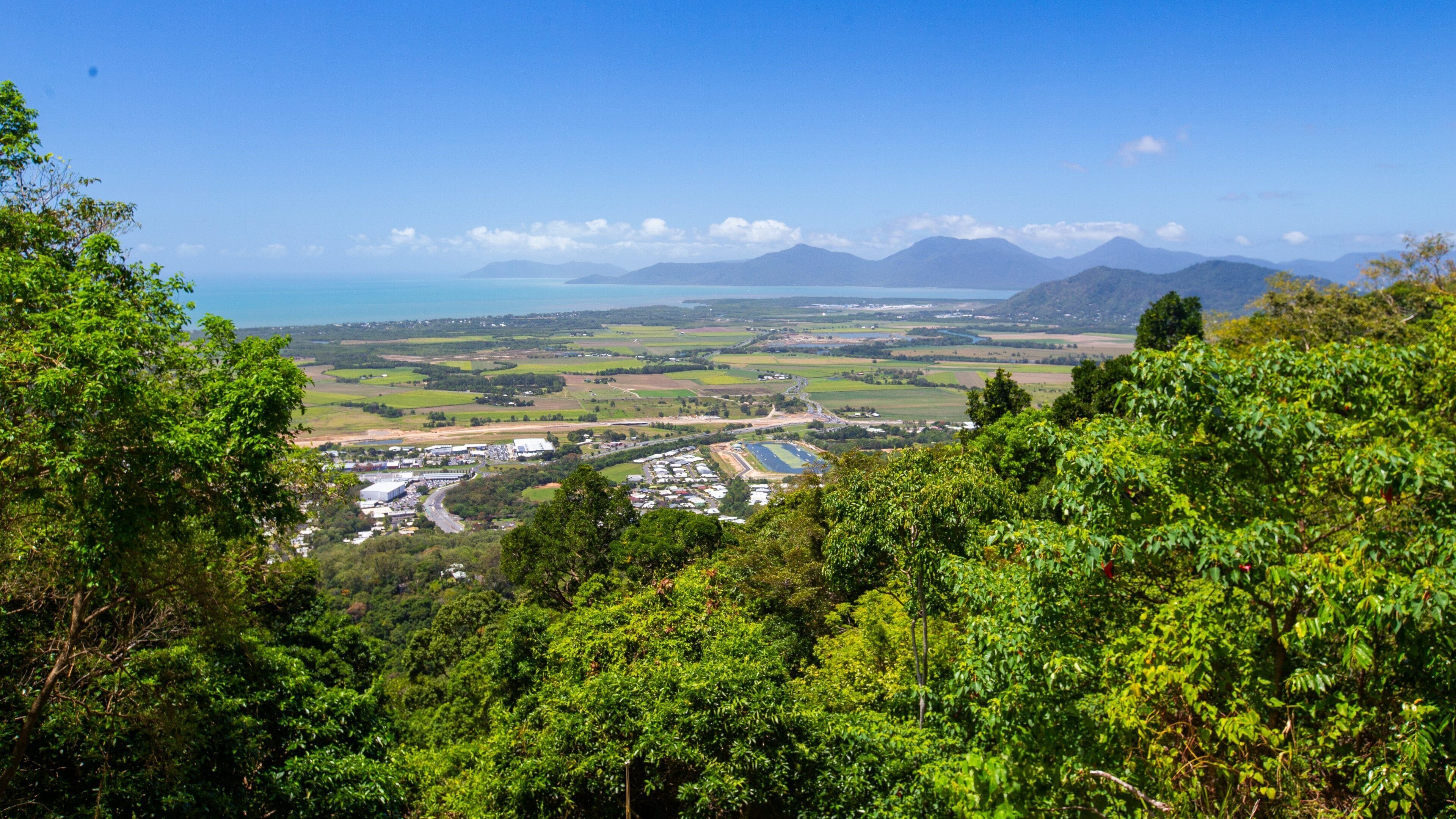 Kuranda which includes a small town or village, tranquil scenes and landscape views
