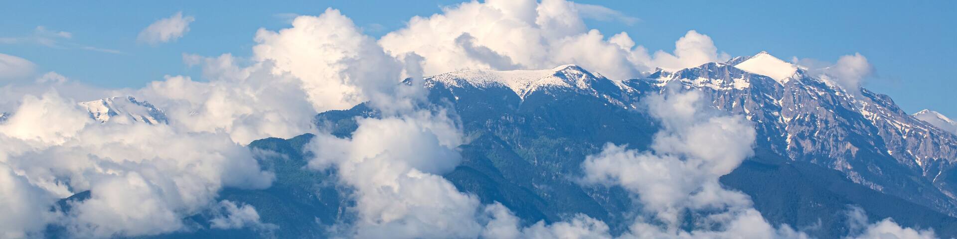 Mount Olympus is the highest mountain in Greece.