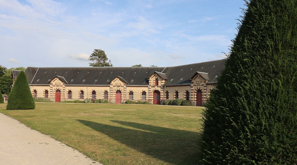 Haras national, pôle hippique, ville de Saint-Lô, département de la Manche, France