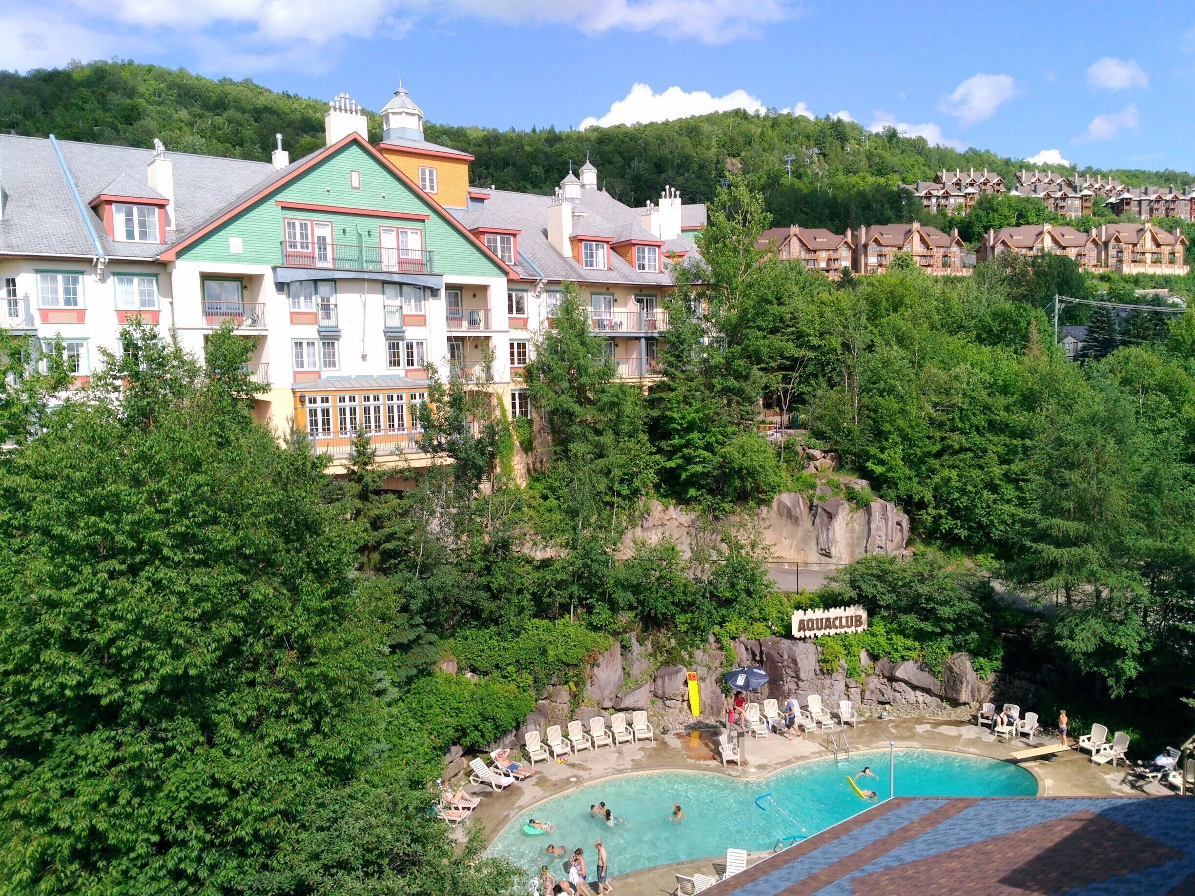 Comodidades de la estación invernal en verano