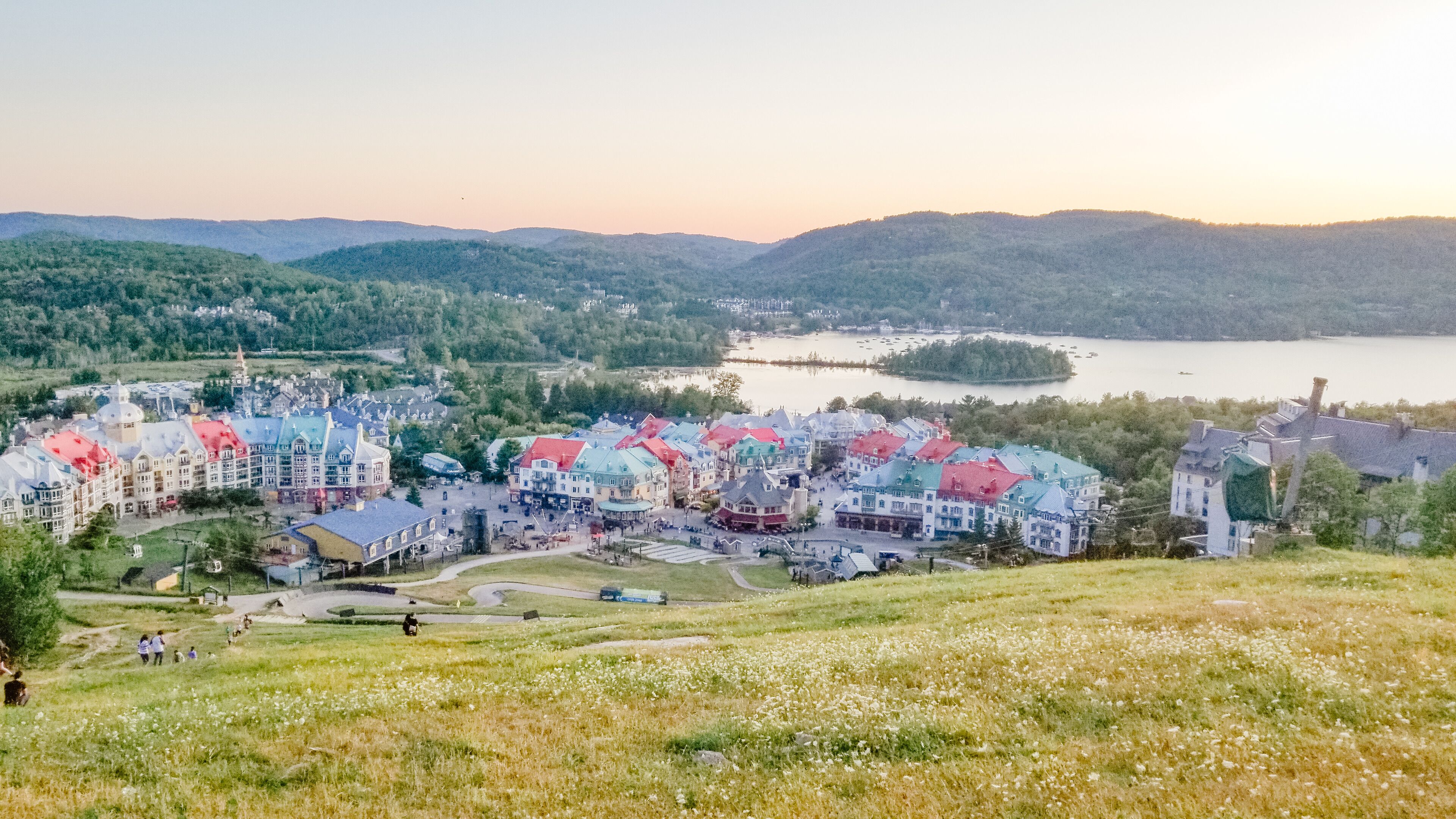 Mont Tremblant Resort Quebec | Family Travel | View from the Red Chair | Laurentians | Large Family Travel