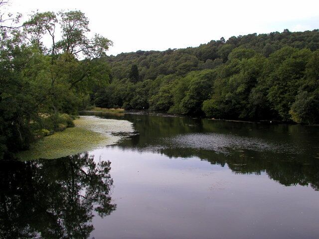 The River Leven at Newby Bridge.