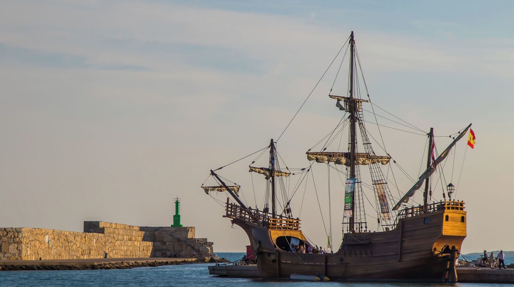 Morning shoot on the harbourside at Peniscola getting the sunrise to hit the boat at the right time.