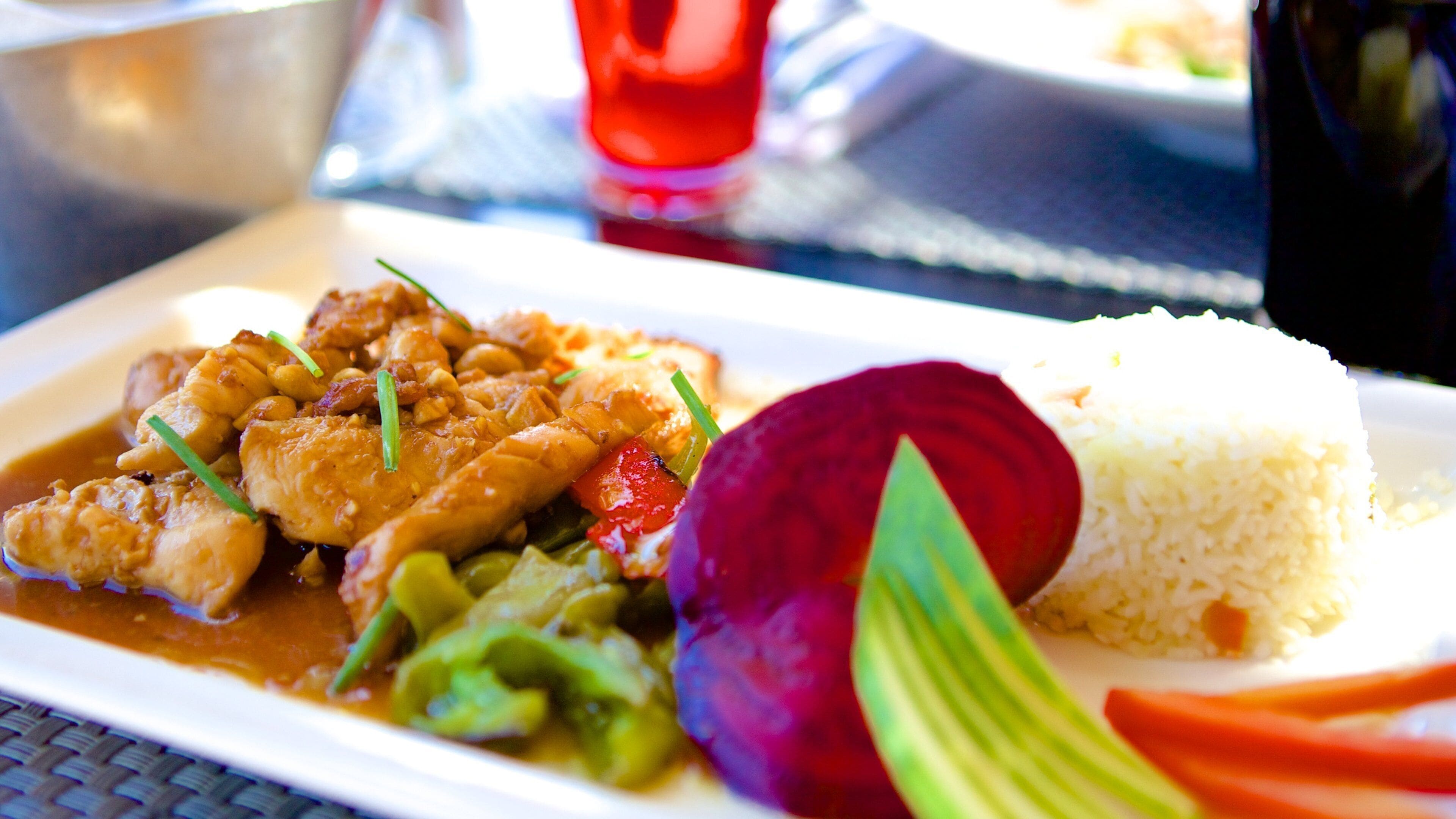 Porto-Vecchio featuring food