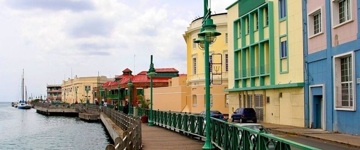 Bridgetown, the capital of Barbados, is a port city on the island’s southwest coast. It's known for its British colonial architecture, 17th-century Garrison and horseracing track. Near the central National Heroes Square, which fringes the Constitution River, Nidhe Israel Synagogue and its museum explore the island’s Jewish history.