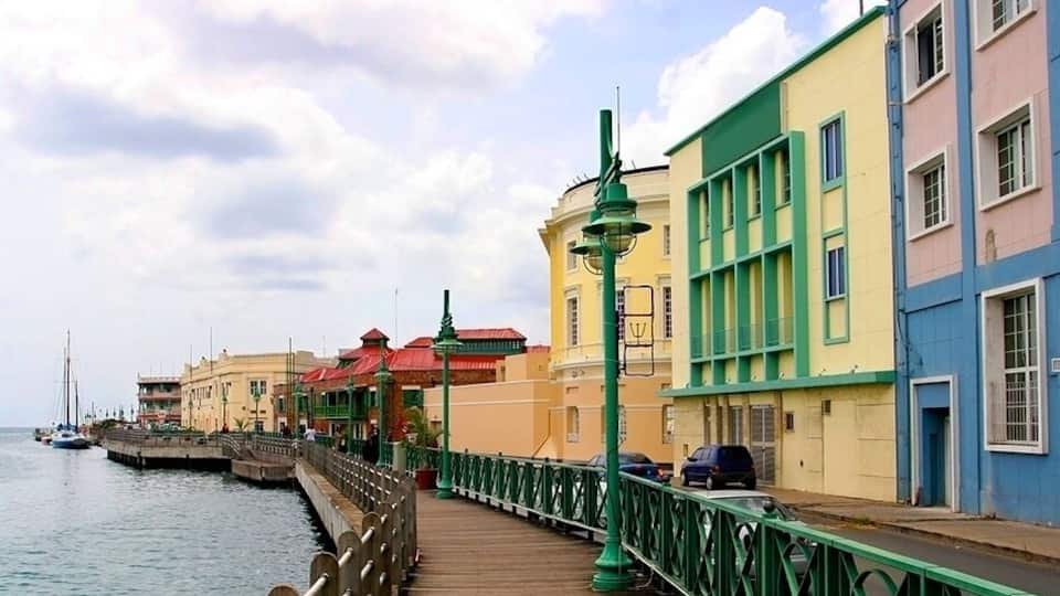 Bridgetown, the capital of Barbados, is a port city on the island’s southwest coast. It's known for its British colonial architecture, 17th-century Garrison and horseracing track. Near the central National Heroes Square, which fringes the Constitution River, Nidhe Israel Synagogue and its museum explore the island’s Jewish history.