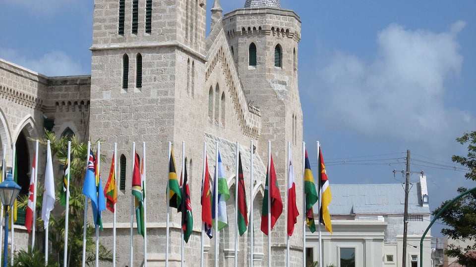 The capital building clock tower.