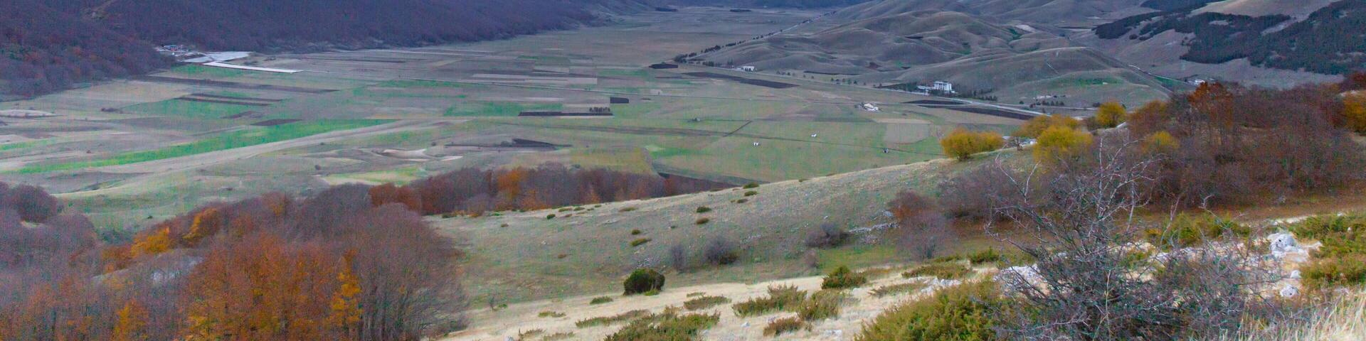 M24MGN Roccaraso, Abruzzo, Italy. October 13, 2017. Landscape waiting for winter and snow to give the best of it
