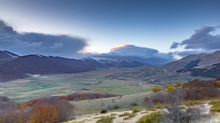 M24MGN Roccaraso, Abruzzo, Italy. October 13, 2017. Landscape waiting for winter and snow to give the best of it
