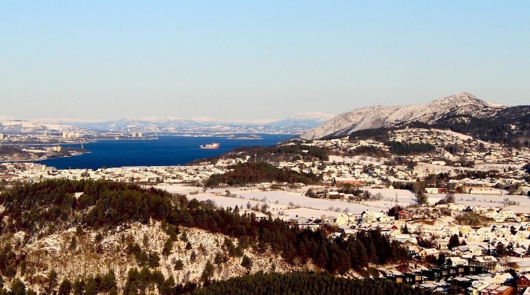 Sandnes at the end of the Gandsfjord which has connected the city with the region for generations...