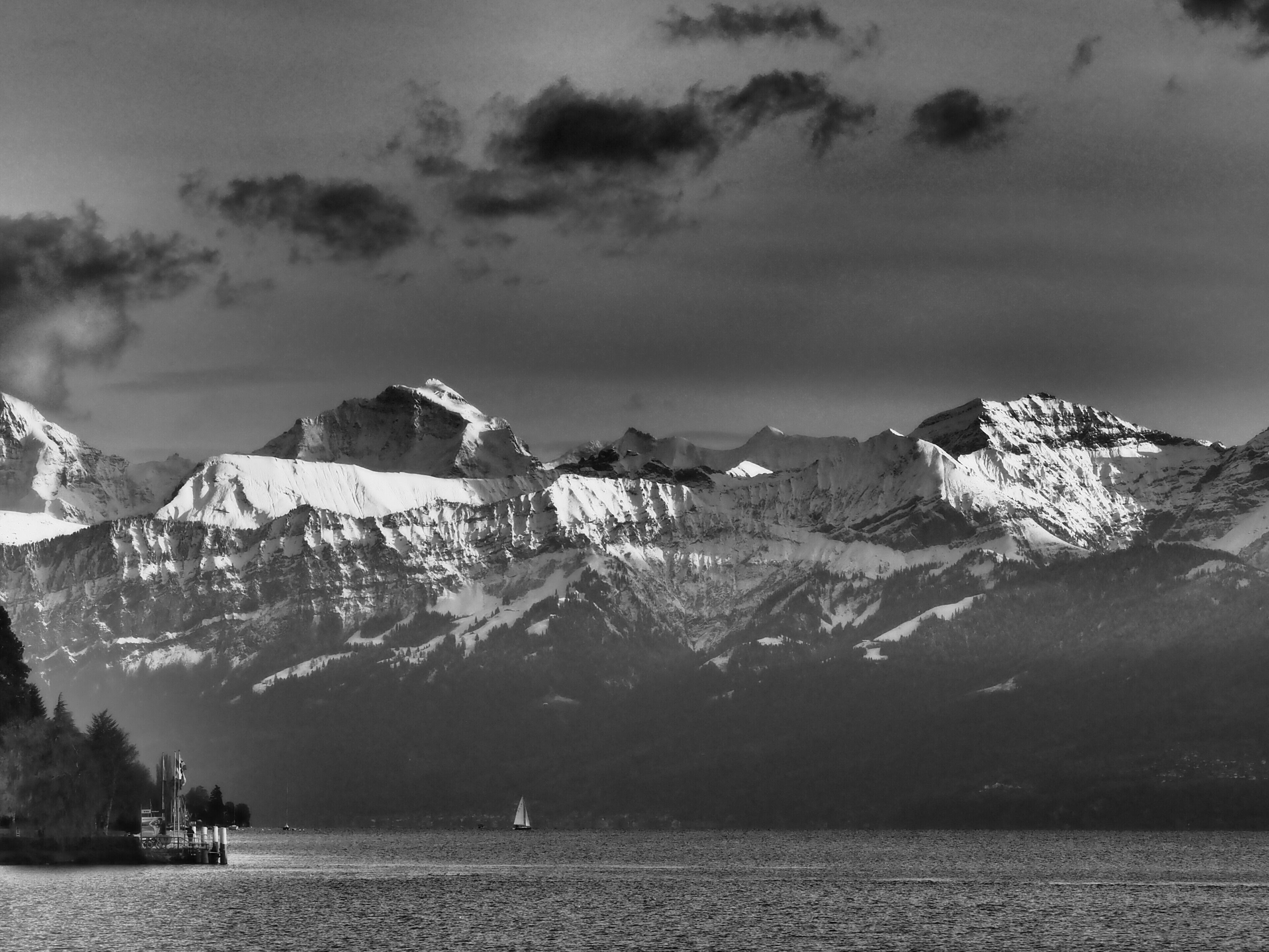 Its a wonderful lake in Switzerland