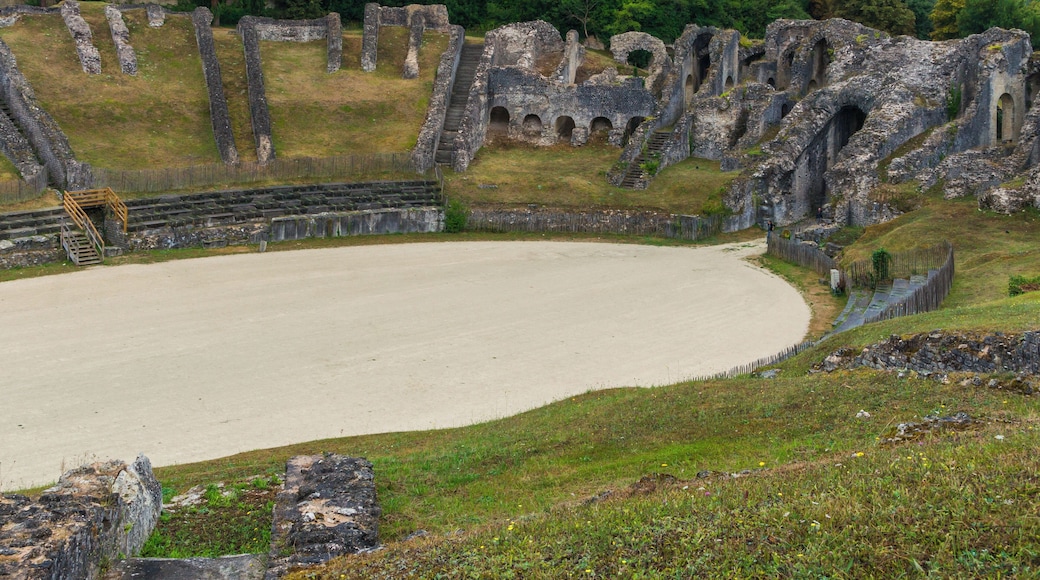 Part of the roman amphitheater, Saintes, Charente-Maritime