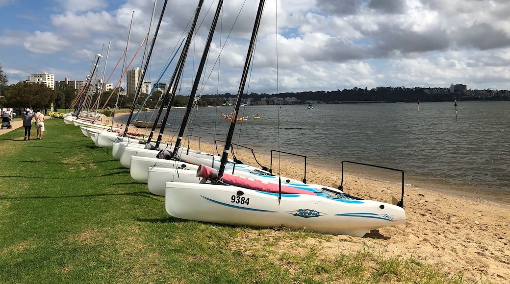 Swan River foreshore in South Perth
