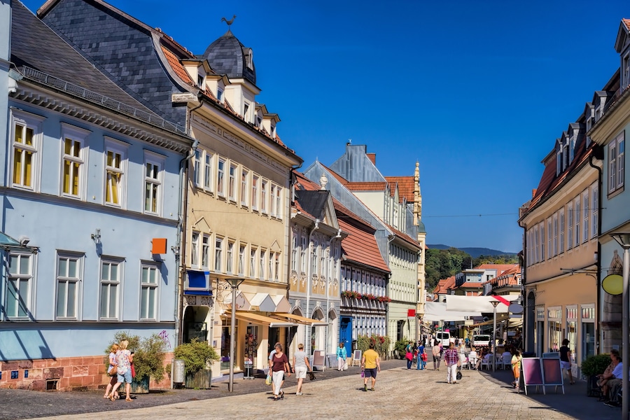 Suhl, Stadtzentrum